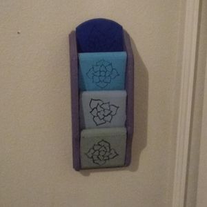 Hand painted mail slots